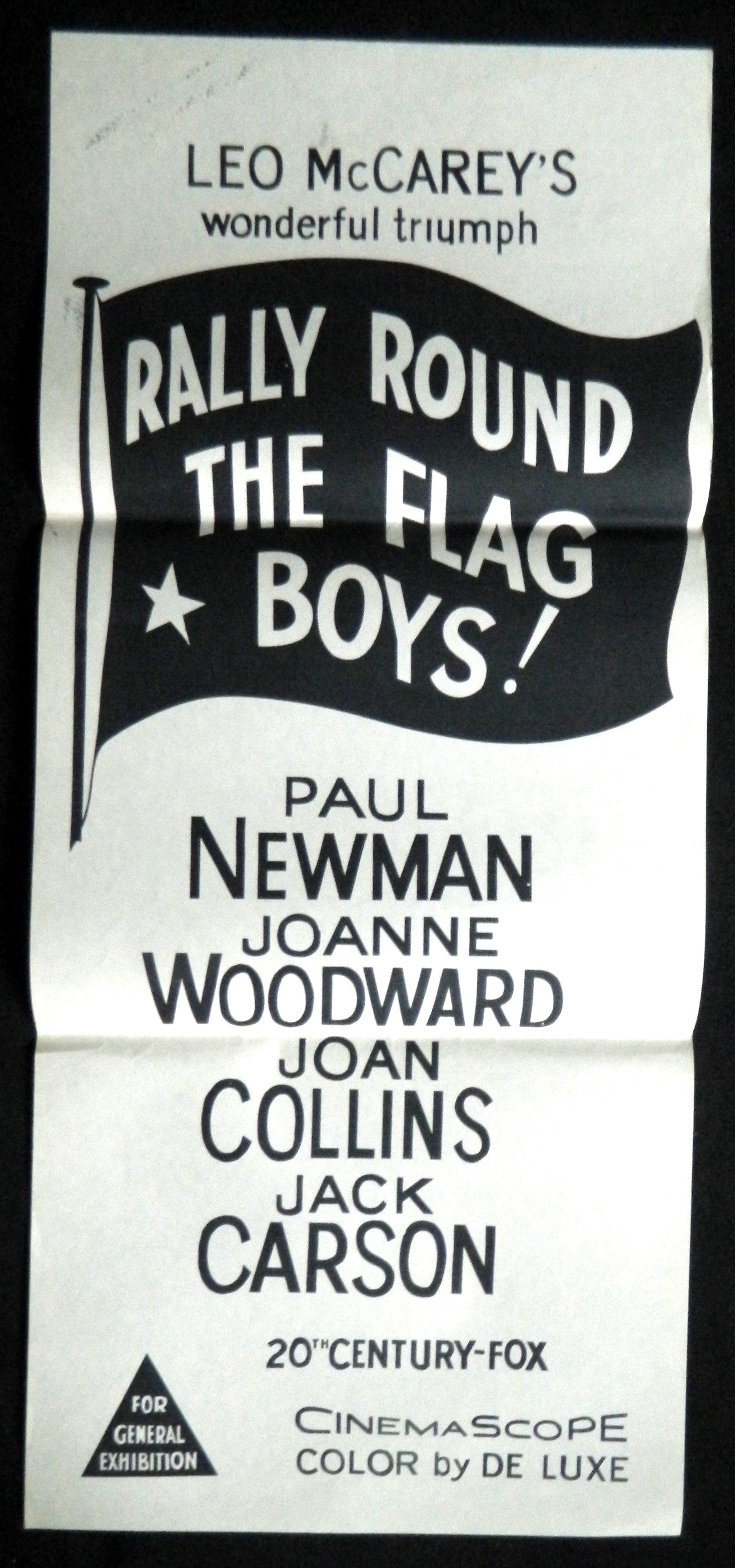 RALLY ROUND THE FLAG BOYS (1959) — Original Australian daybill movie poster