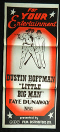 LITTLE BIG MAN (1970) — Original Australian daybill movie poster