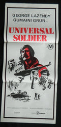 UNIVERSAL SOLDIER  (1971) — Original Australian daybill movie poster