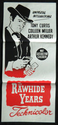 THE RAWHIDE YEARS (1955) — Original Australian daybill movie poster