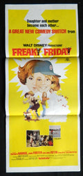 FREAKY FRIDAY (1977)— Original Australian daybill movie poster.