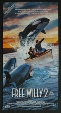 FREE WILLIE 2 (1995)— Original Australian daybill movie poster.
