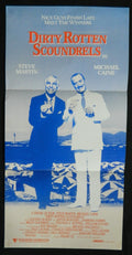 DIRTY ROTTEN SCOUNDRELS (1988)— Original Australian daybill movie poster.