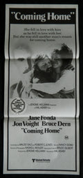 COMING HOME (1978)— Original Australian daybill movie poster.