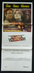 COMES A HORSEMAN (1978)— Original Australian daybill movie poster.
