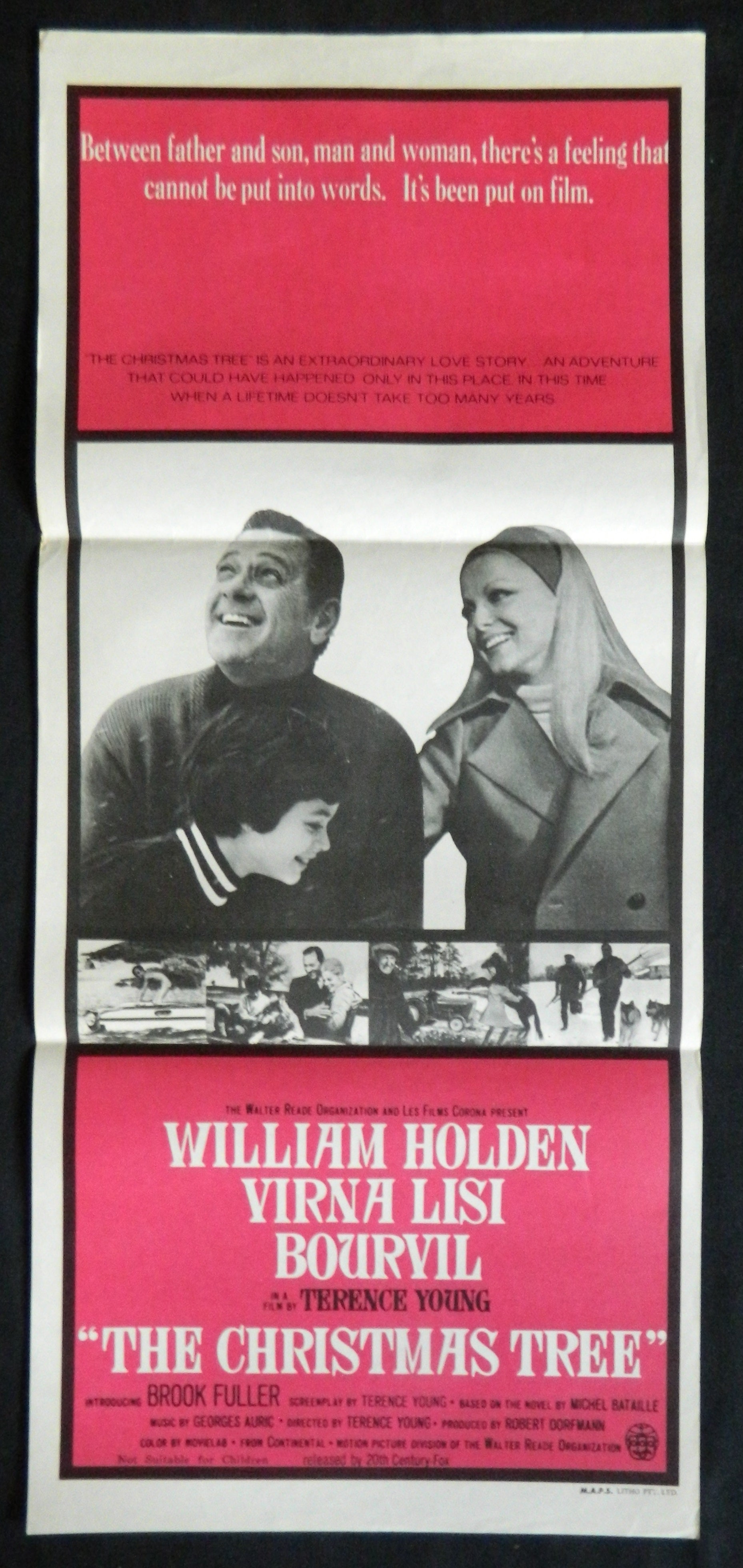 THE CHRISTMAS TREE  (1969) — Original Australian daybill movie poster