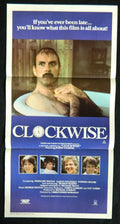 CLOCKWISE (1986)— Original Australian daybill movie poster.