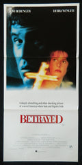 BETRAYED (1988)— Original Australian daybill movie poster.