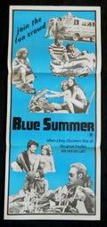 BLUE SUMMER (1973)— Original Australian daybill movie poster.