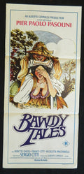 BAWDY TALES (1973)— Original Australian daybill movie poster.