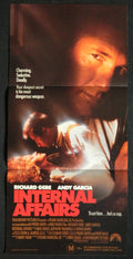 INTERNAL AFFAIRS  (1990)— Original Australian daybill movie poster.