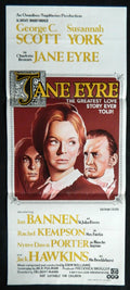 JANE EYRE  (1970)— Original Australian daybill movie poster.