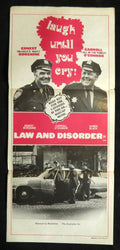 LAW AND DISORDER (1974) — Original Australian daybill movie poster