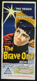 THE BRAVE ONE (1956) — Original Australian daybill movie poster
