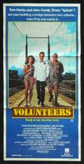 VOLUNTEERS  (1985) — Original Australian daybill movie poster