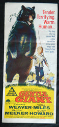 GENTLE GIANT (1967)— Original Australian daybill movie poster.