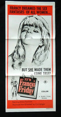 ITS FRANCYS FRIDAY (1972)— Original Australian daybill movie poster.