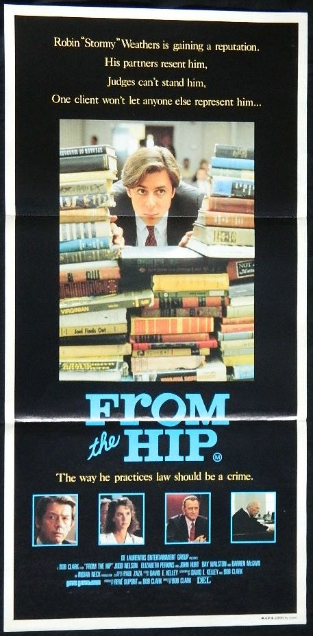 FROM THE HIP (1987)— Original Australian daybill movie poster.