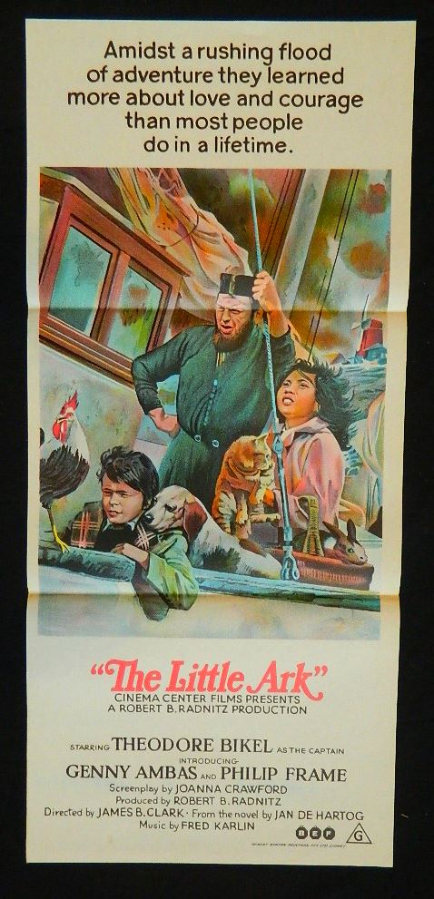THE LITTLE ARK (1971) — Original Australian daybill movie poster