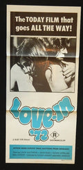 LOVE IN 72 (1970) — Original Australian daybill movie poster