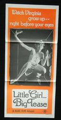 LITTLE GIRL BIG TEASE (1976) — Original Australian daybill movie poster