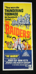THE RAIDERS (1963) — Original Australian daybill movie poster