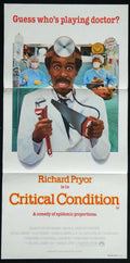 CRITICAL CONDITION (1987)— Original Australian daybill movie poster.
