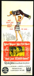 DON'T JUST STAND THERE (1968)— Original Australian daybill movie poster.