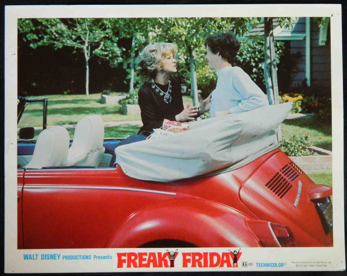 FREAKY FRIDAY (3) (1977) — Original Australian Lobby Card