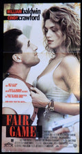 FAIR GAME (1995)— Original Australian daybill movie poster.