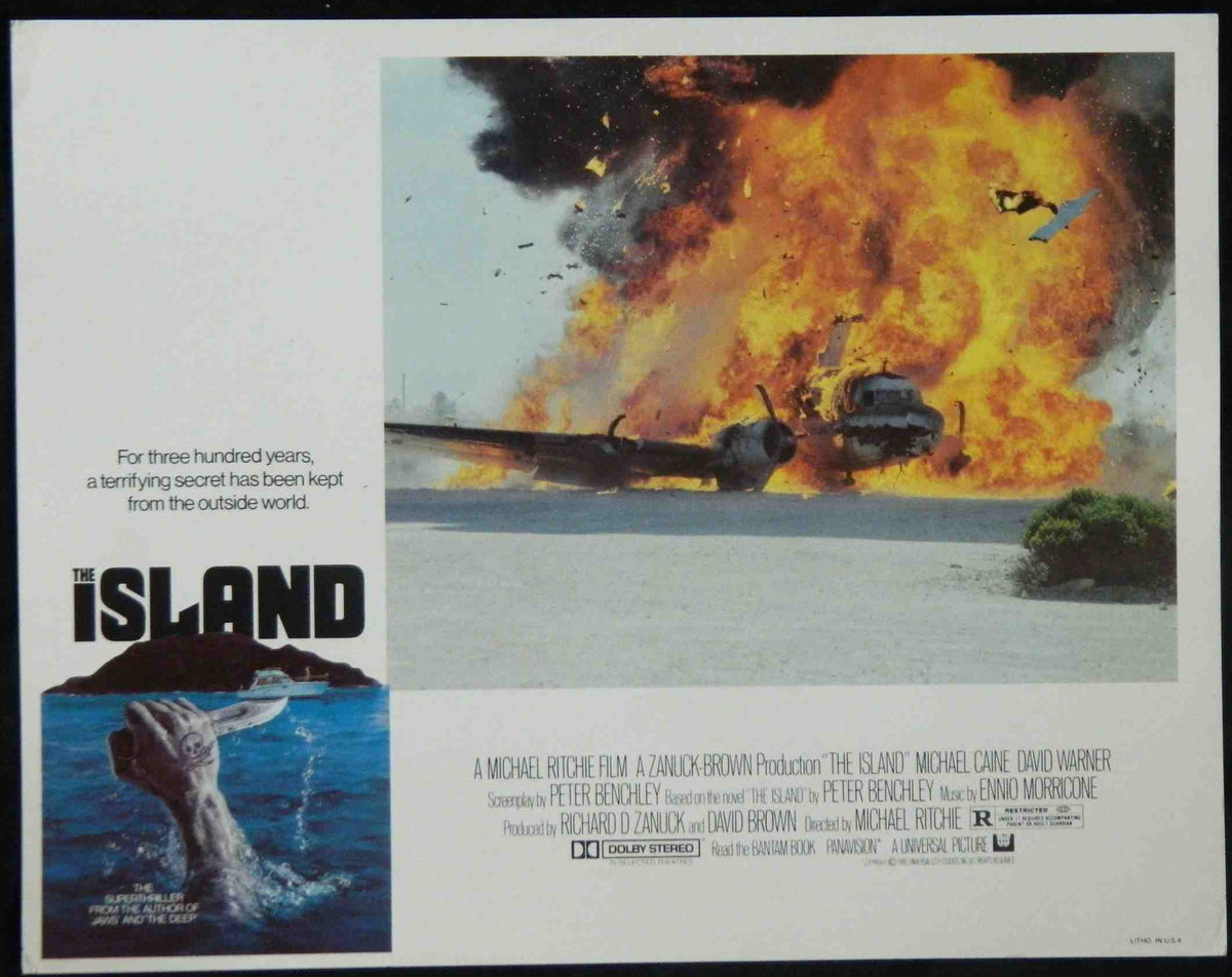 THE ISLAND (3) (1980) — Original Australian Lobby Card