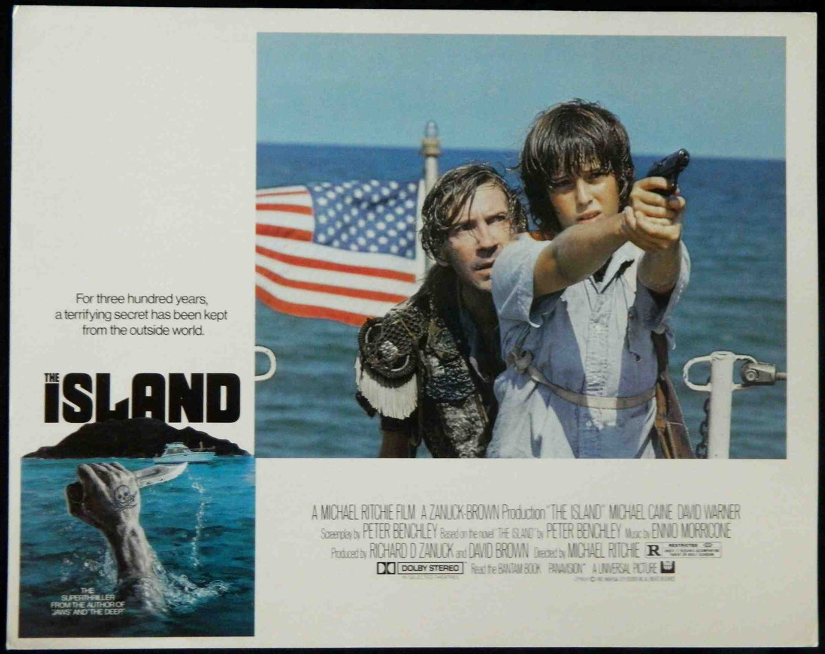 THE ISLAND (4) (1980) — Original Australian Lobby Card
