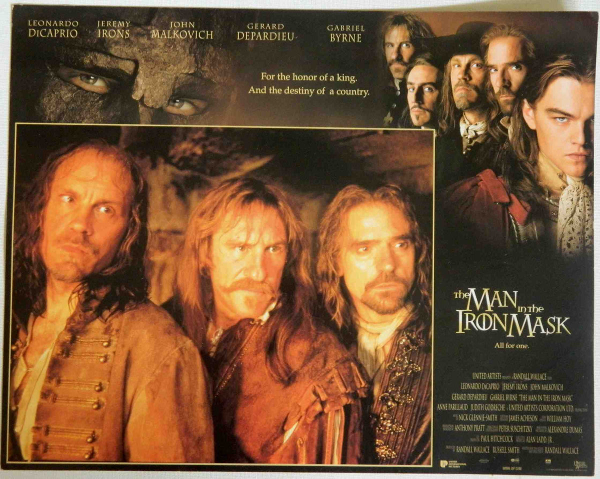 MAN IN THE IRON MASK (1) (1997) — Original Australian Lobby Card