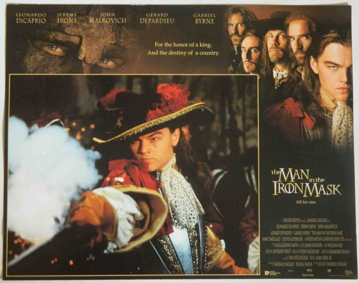 MAN IN THE IRON MASK (2) (1997) — Original Australian Lobby Card