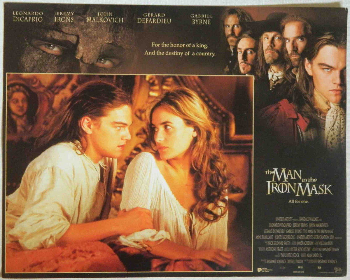 MAN IN THE IRON MASK (7) (1997) — Original Australian Lobby Card