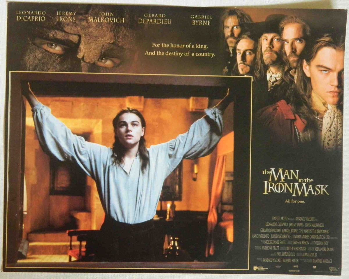 MAN IN THE IRON MASK (4) (1997) — Original Australian Lobby Card