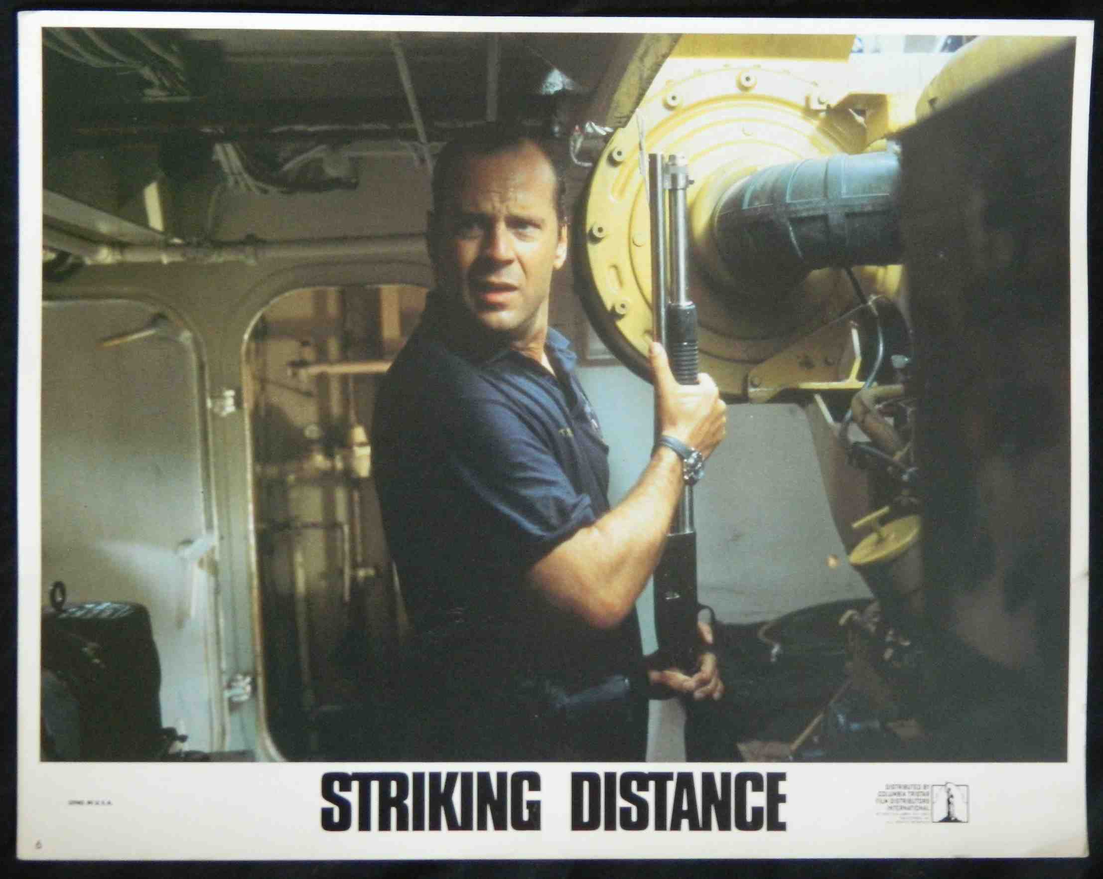 STRIKING DISTANCE (6) (1993) — Original Australian Lobby Card