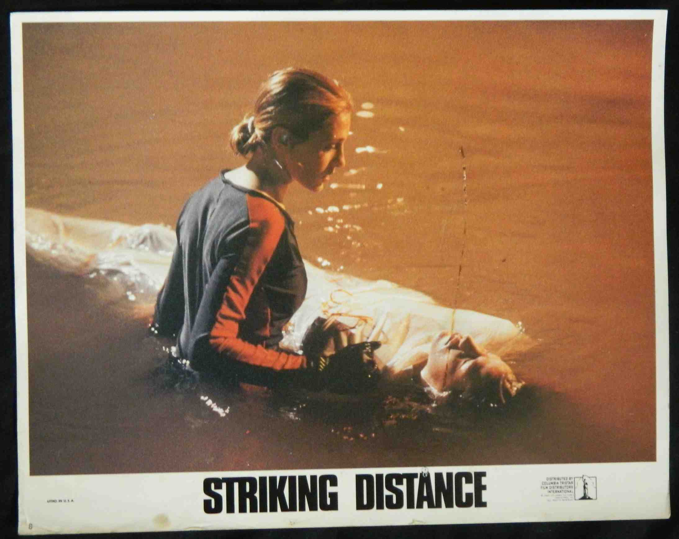 STRIKING DISTANCE (7) (1993) — Original Australian Lobby Card