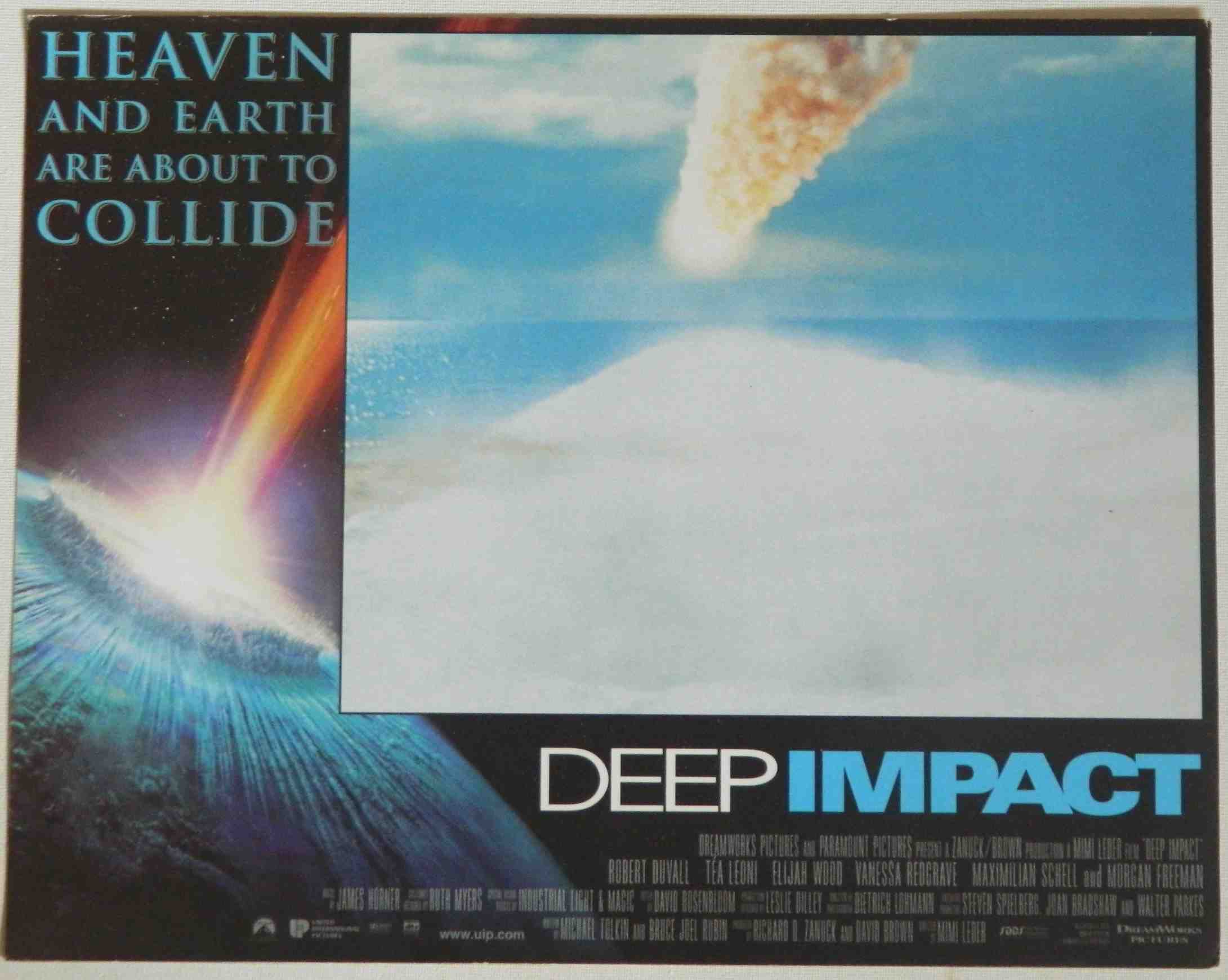 DEEP IMPACT (1) (1998) — Original Australian Lobby Card)