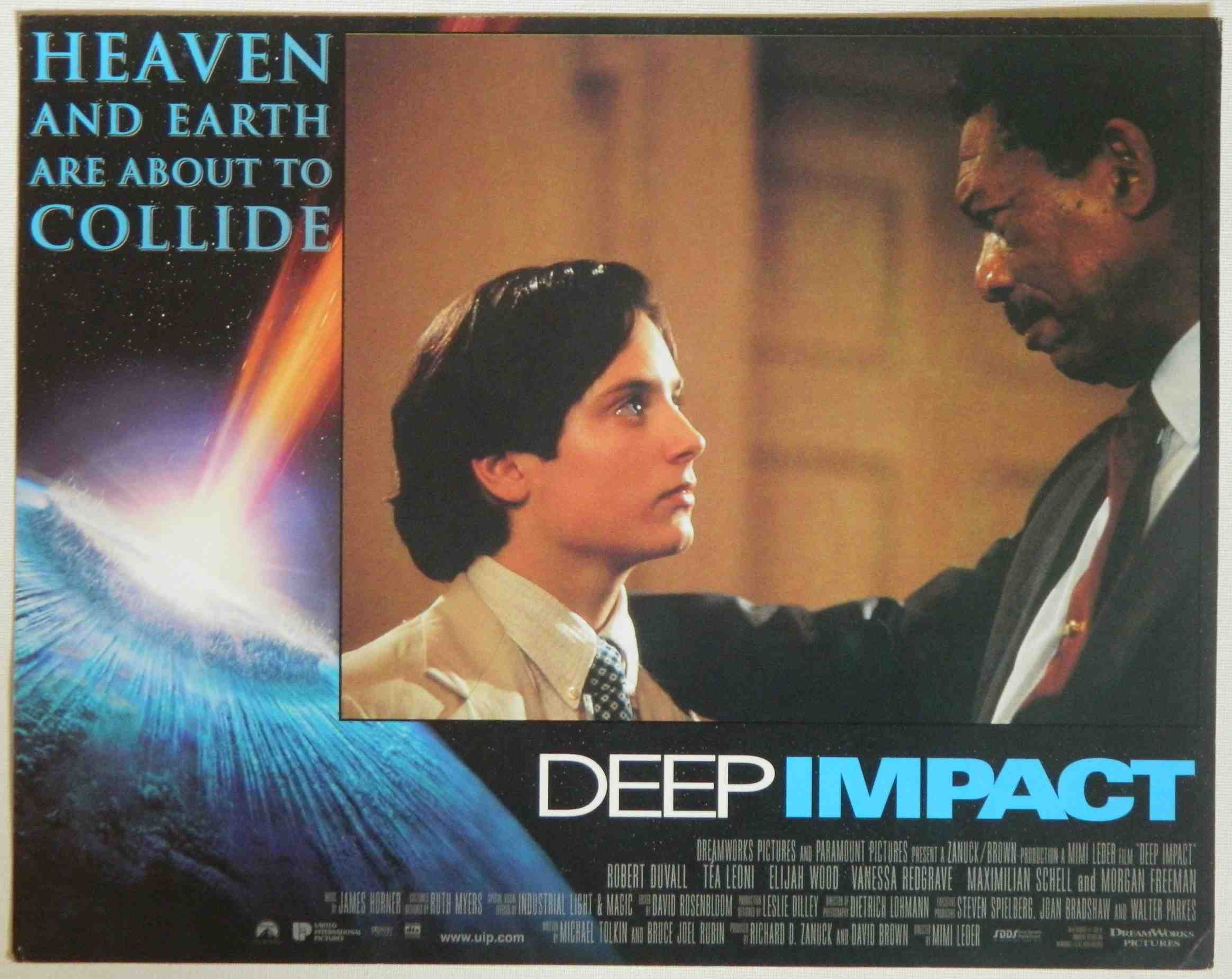 DEEP IMPACT (6) (1998) — Original Australian Lobby Card