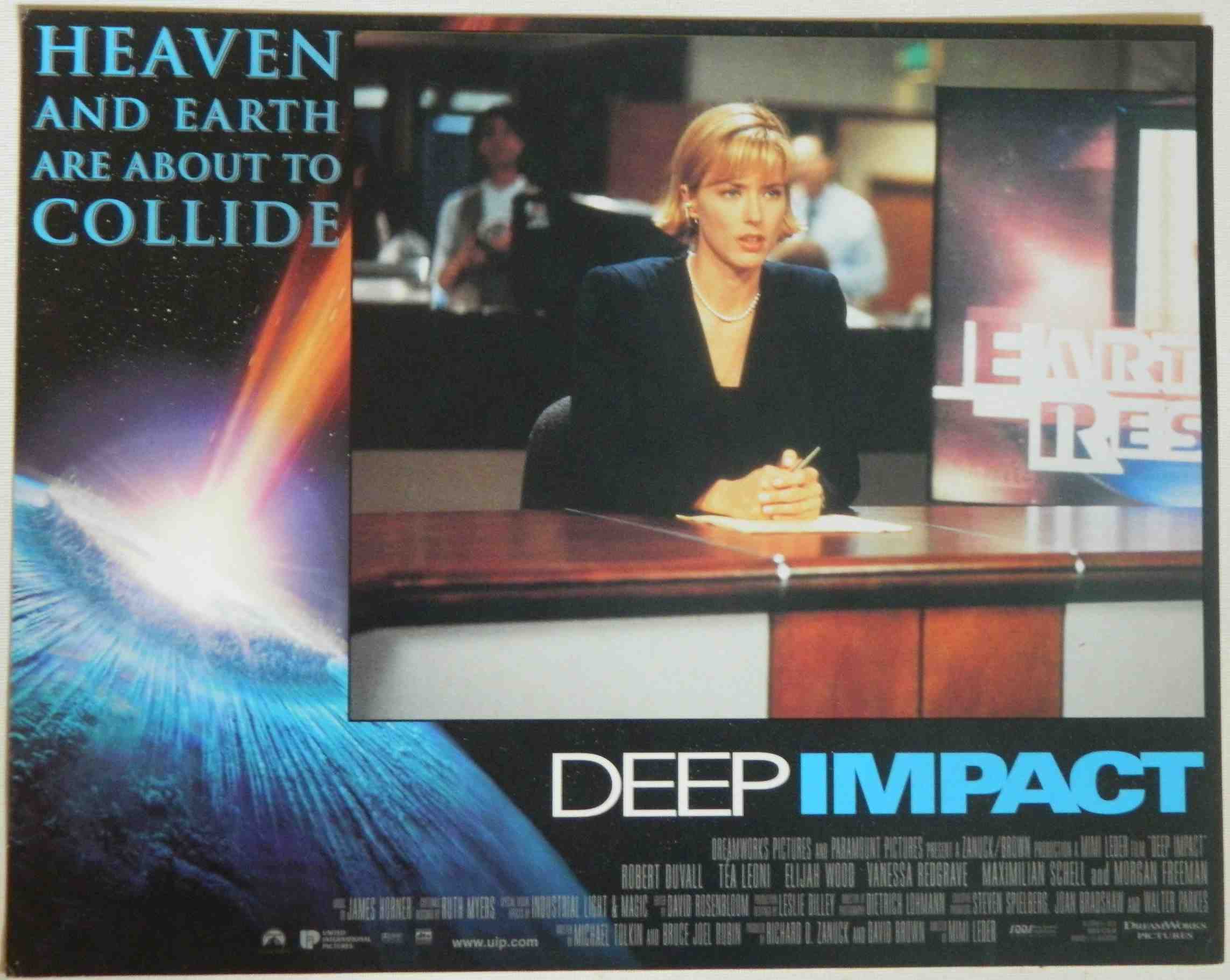 DEEP IMPACT (7) (1998) — Original Australian Lobby Card