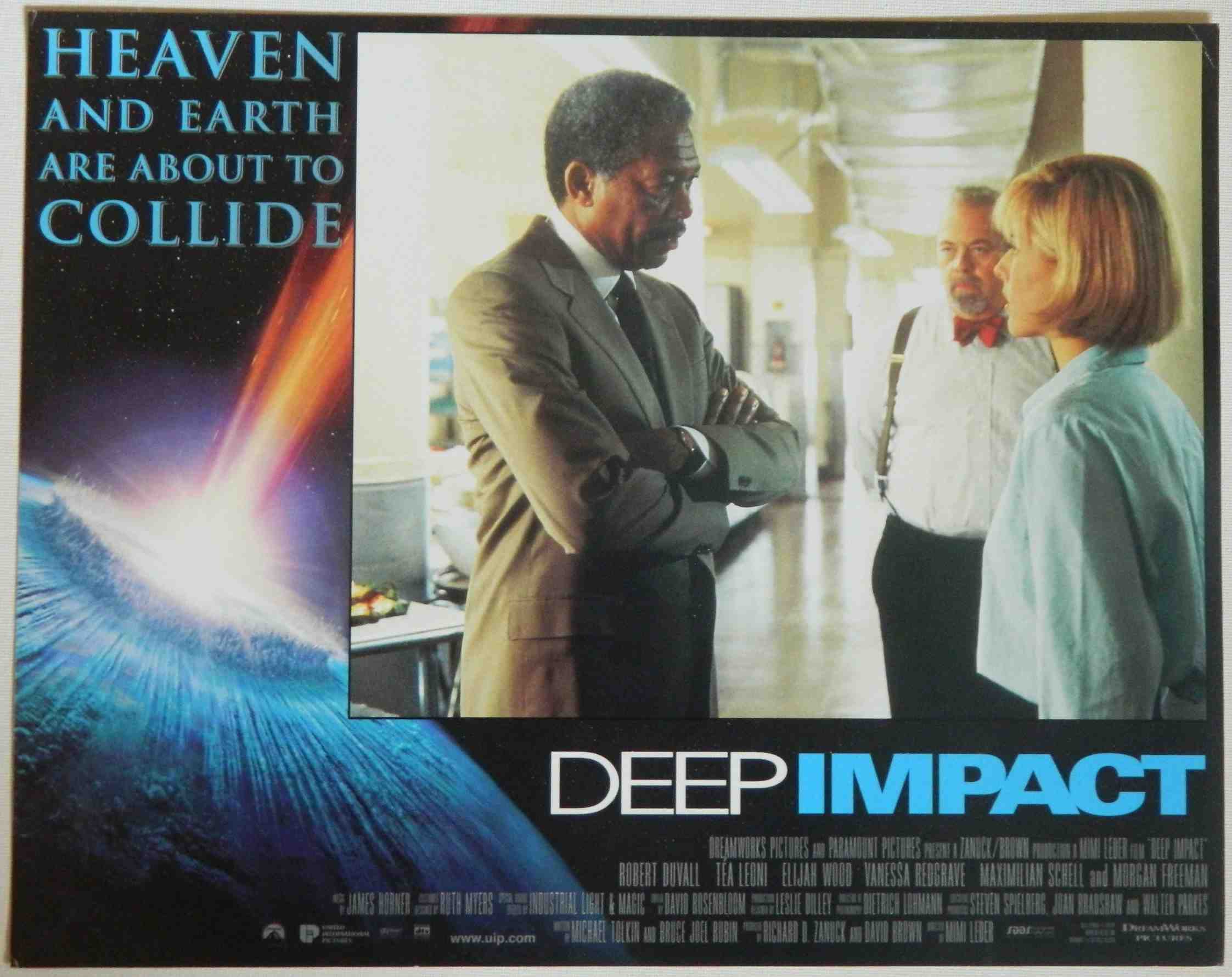 DEEP IMPACT (8) (1998) — Original Australian Lobby Card