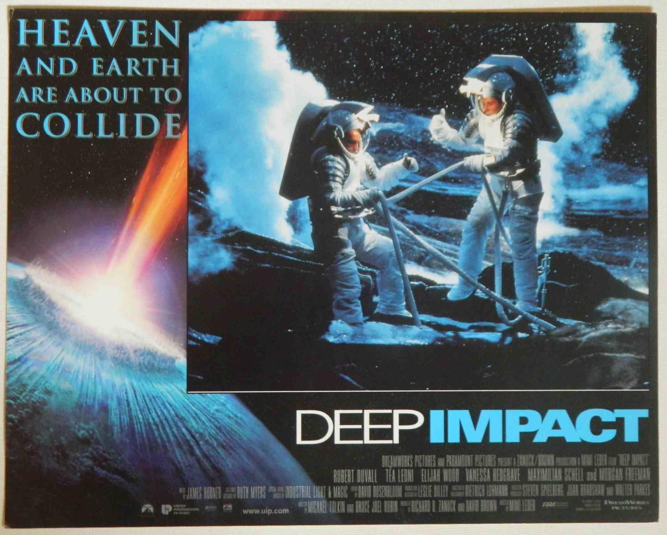 DEEP IMPACT (4) (1998) — Original Australian Lobby Card)