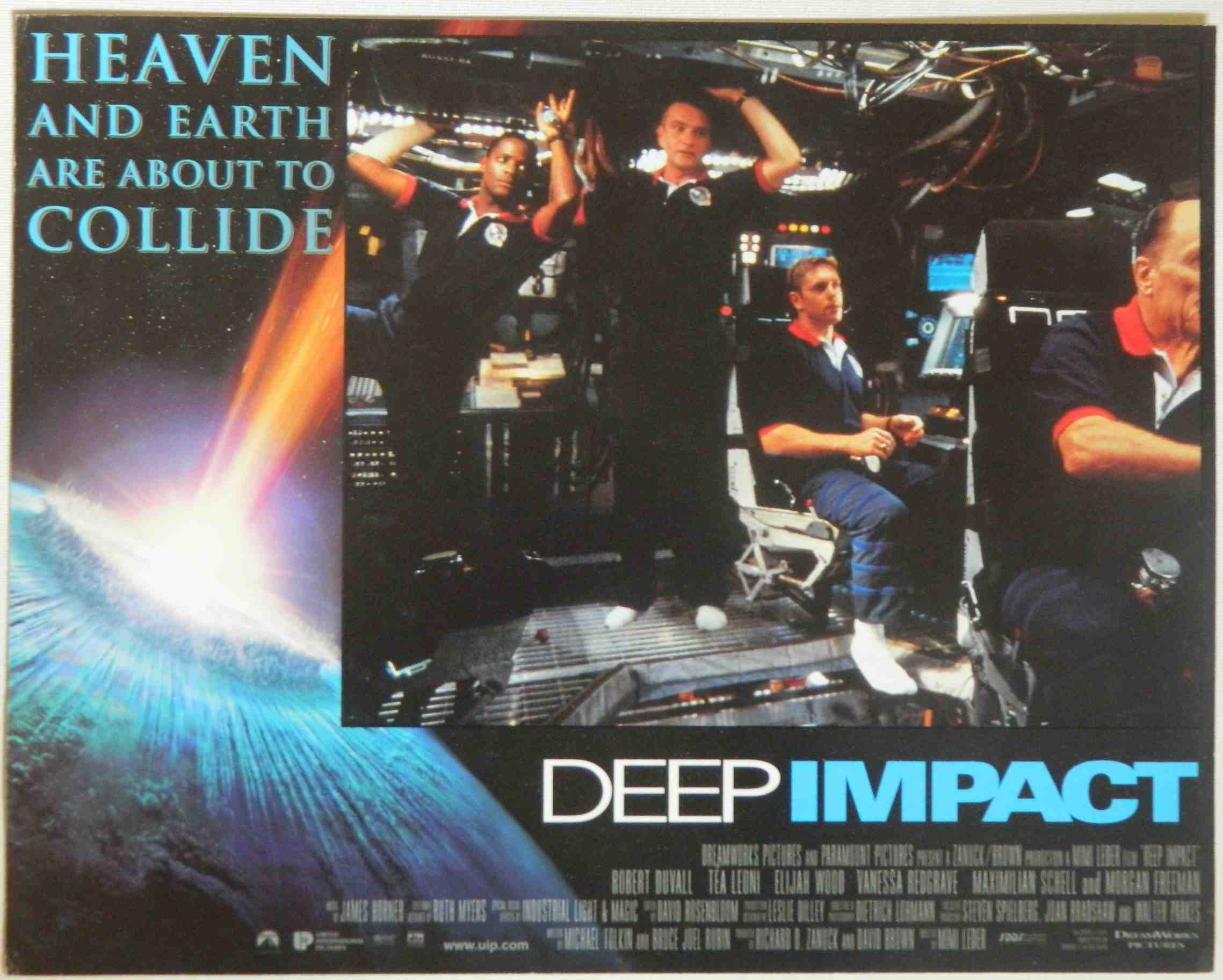 DEEP IMPACT (5) (1998) — Original Australian Lobby Card