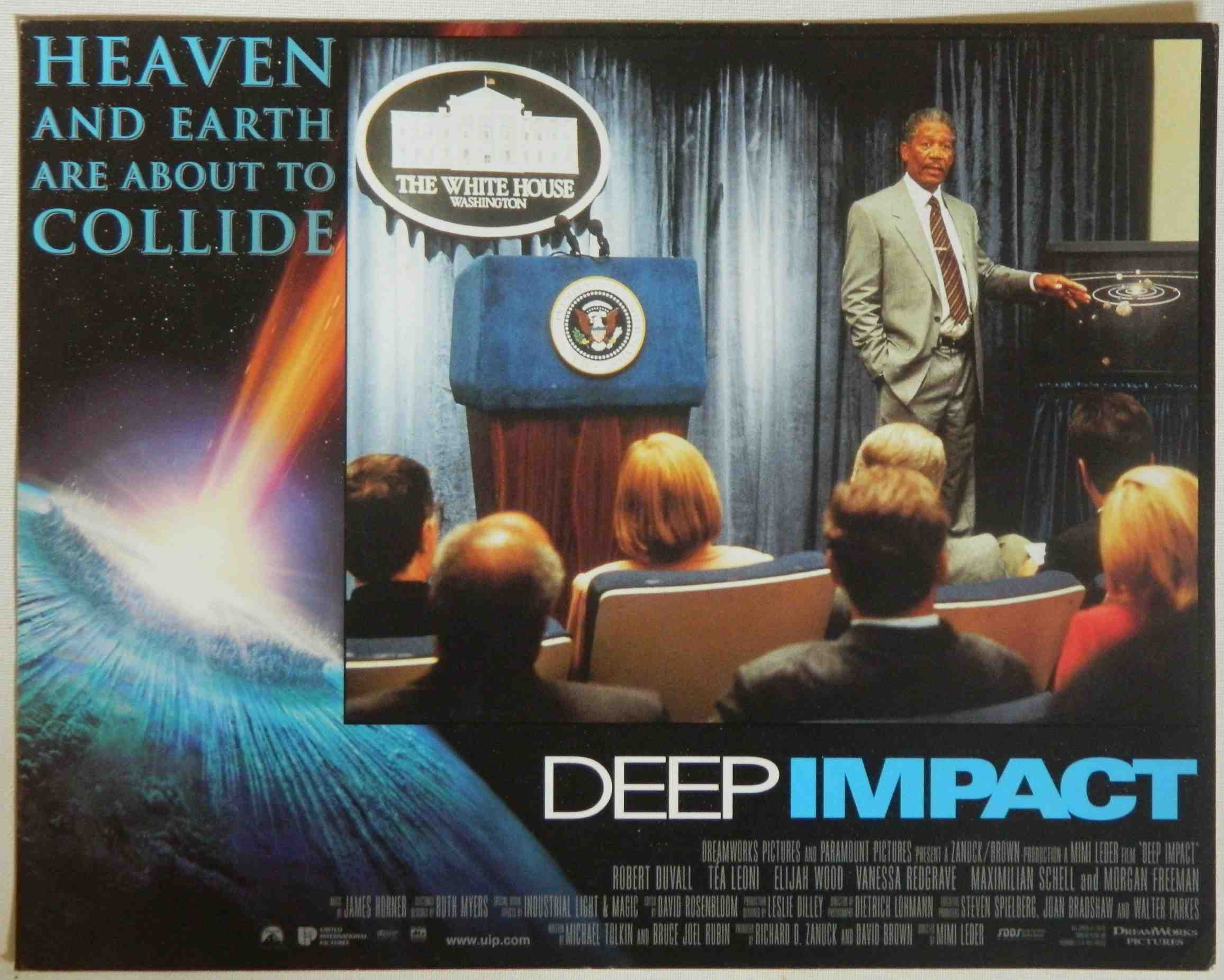 DEEP IMPACT (3) (1998) — Original Australian Lobby Card)