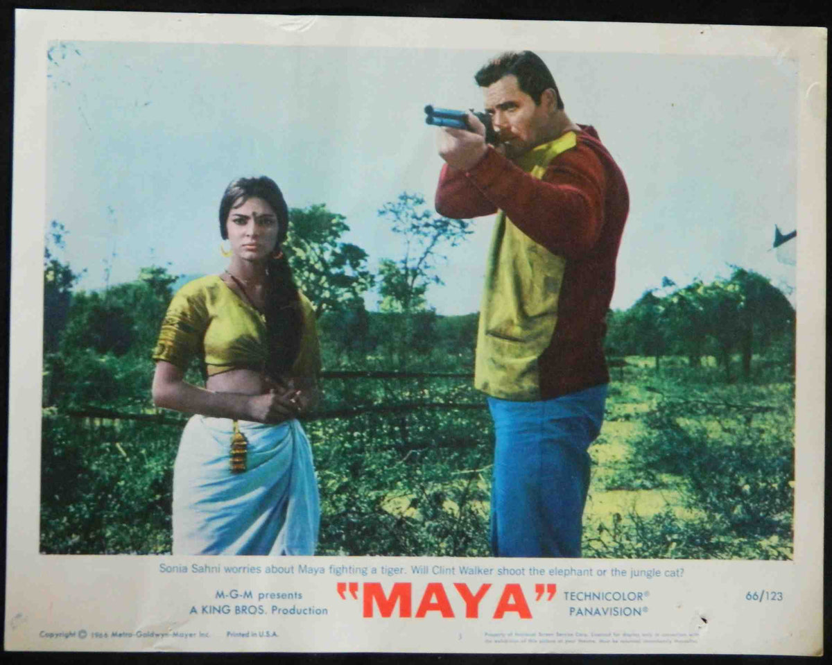 MAYA (3) (1966) — Original Australian Lobby Card