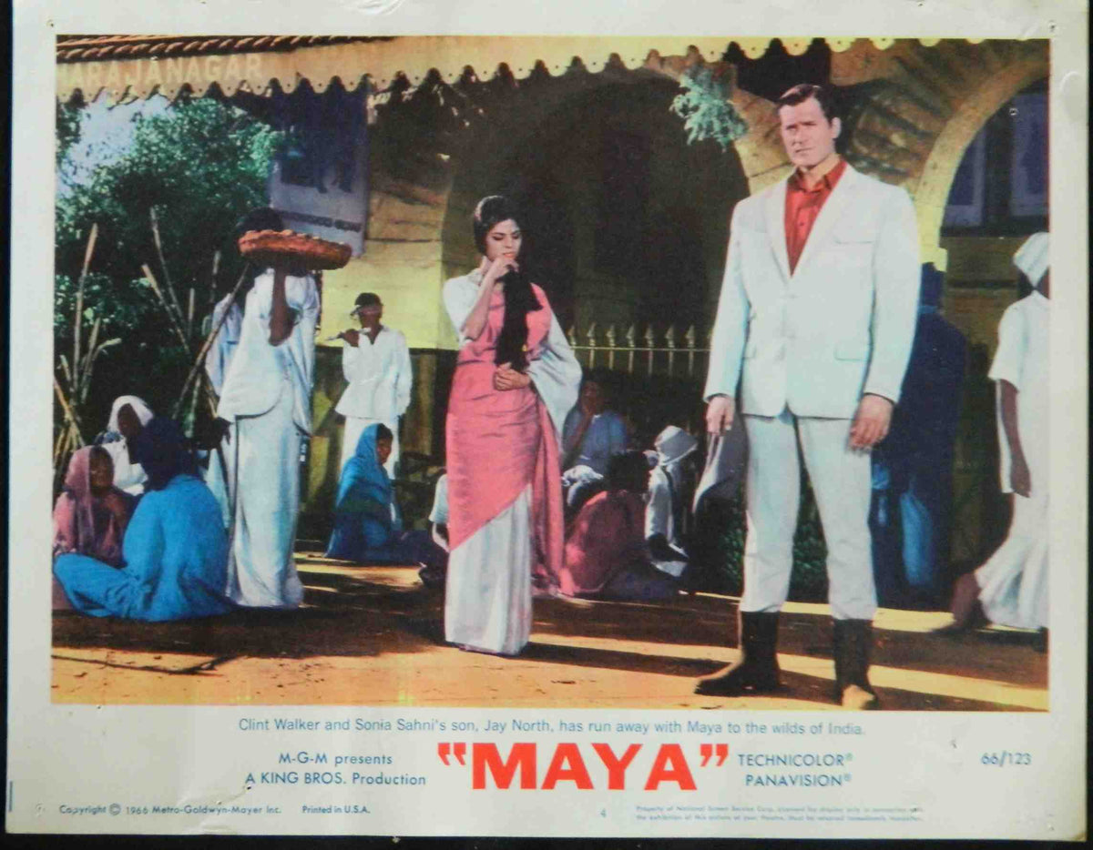 MAYA (4) (1966) — Original Australian Lobby Card