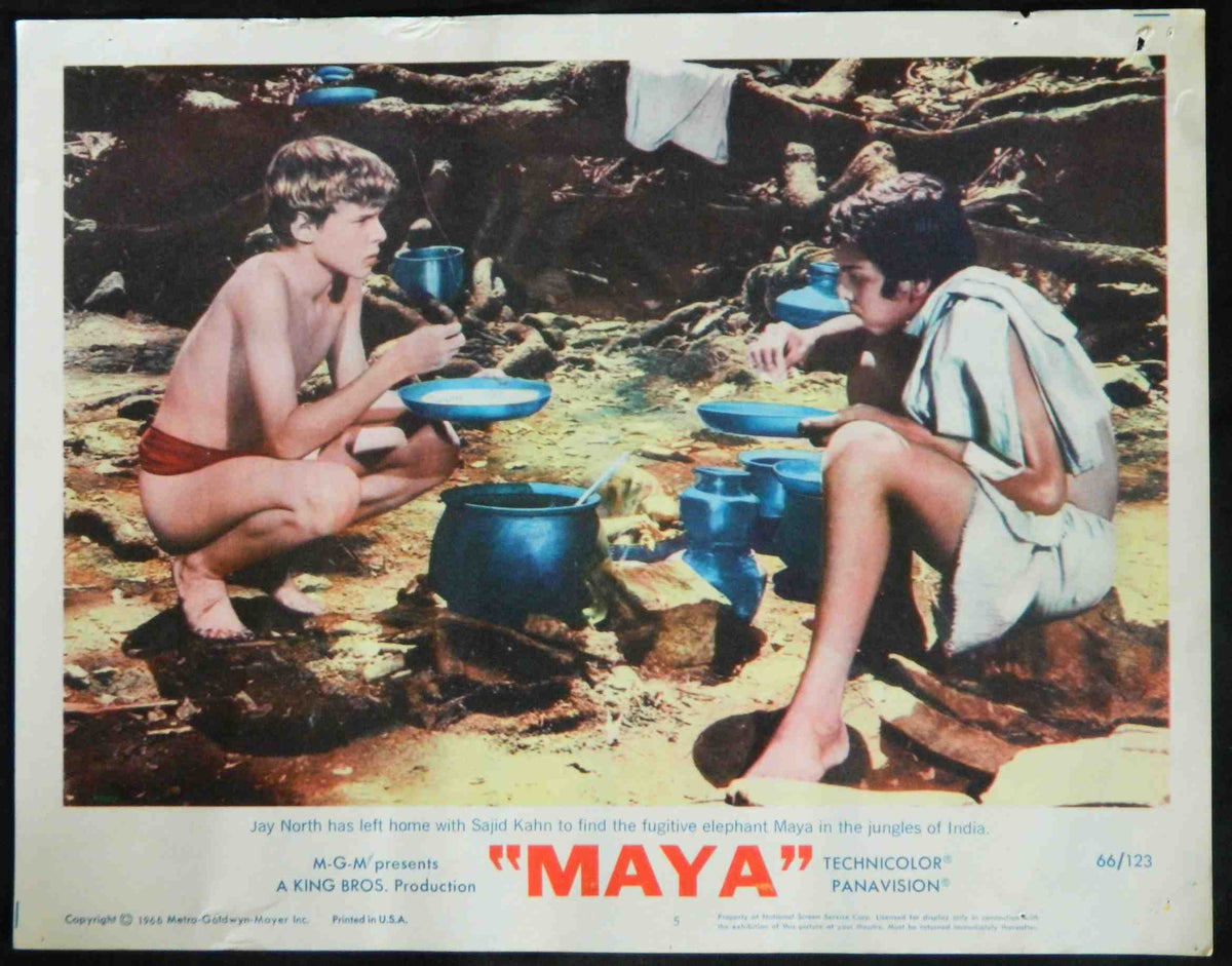 MAYA (5) (1966) — Original Australian Lobby Card
