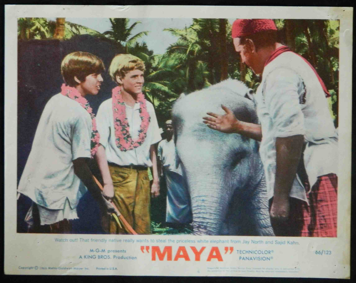 MAYA (6) (1966) — Original Australian Lobby Card