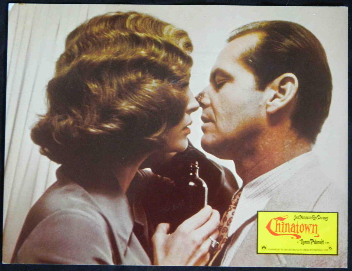 CHINATOWN (3) (1974) — Original Australian Lobby Card